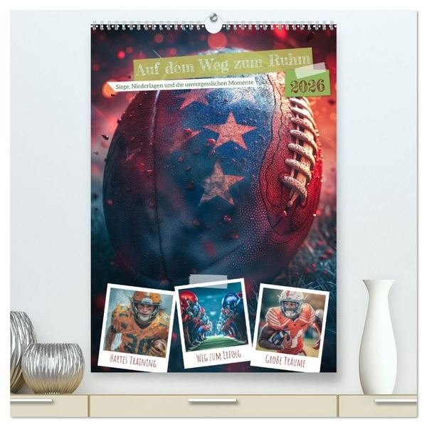 Produktbild: Auf dem Weg zum Ruhm (hochwertiger Premium Wandkalender 2026 DIN A2 hoch), Kunstdruck in Hochglanz
