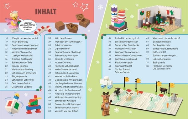 Produktbild: LEGO&reg; Weihnachten Das Spielebuch