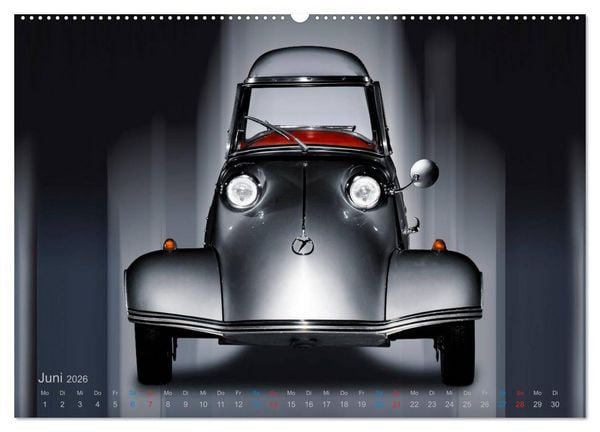 Produktbild: Zeitlose &Auml;sthetik Oldtimer-Fotografien von Wolf Kloss (hochwertiger Premium Wandkalender 2026 DIN A2 quer), Kunstdruck in Hochglanz