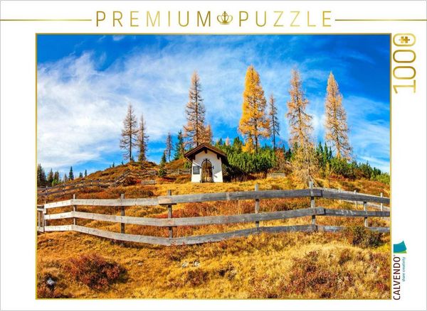 CALVENDO Puzzle Kapelle auf der Trinkeralm | 1000 Teile Lege-Größe 64x48cm Foto-Puzzle für glückliche Stunden, Sonstige von , Calvendo Puzzle,