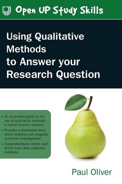 Produktbild: Using Qualitative Methods to Answer Your Research Question