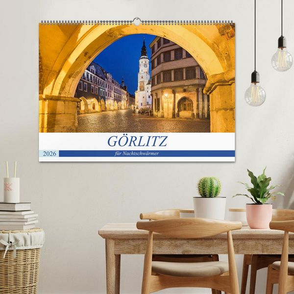 Produktbild: G&Ouml;RLITZ f&uuml;r Nachtschw&auml;rmer (Wandkalender 2026 DIN A2 quer), CALVENDO Monatskalender