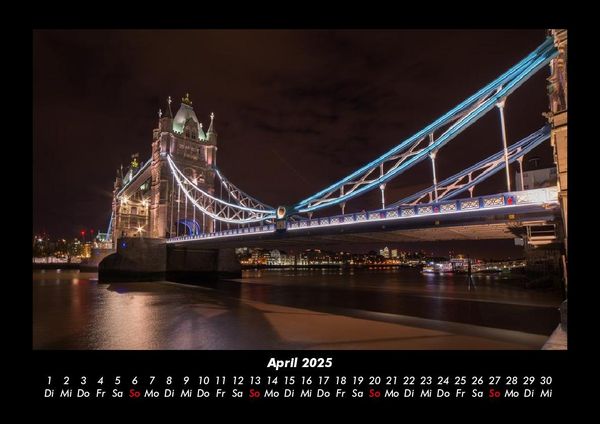 Produktbild: London - Impressionen 2025 Fotokalender DIN A3