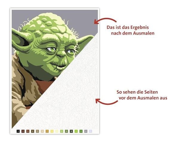 Produktbild: Disney kreativ: Star Wars™ Malen nach Zahlen