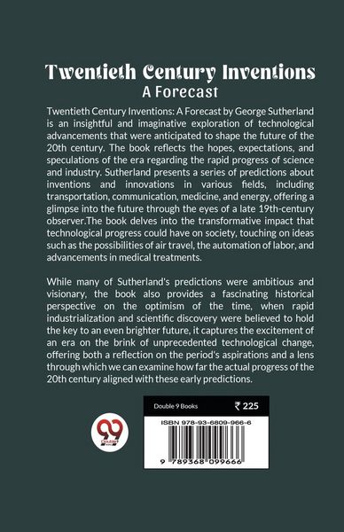 Produktbild: Twentieth Century Inventions A Forecast