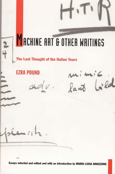 Produktbild: Machine Art and Other Writings