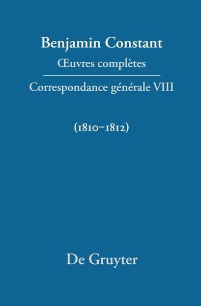 Produktbild: Correspondance g&eacute;n&eacute;rale 1810&ndash;1812