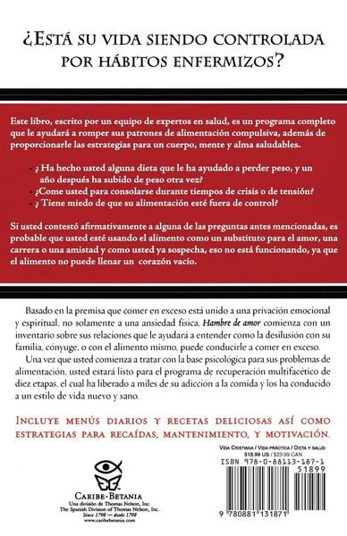 Produktbild: La Hambre de Amor