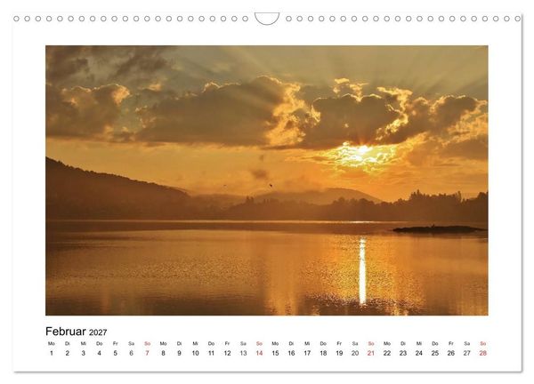 Produktbild: Morgens am Edersee (Wandkalender 2027 DIN A3 quer), CALVENDO Monatskalender