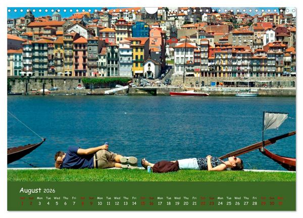 Produktbild: Colorful Porto (Wall Calendar 2026 DIN A3 landscape), CALVENDO 12 Month Wall Calendar