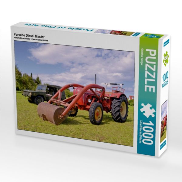 Produktbild: CALVENDO Puzzle Porsche Diesel Master 1000 Teile Puzzle quer | 1000 Teile Lege-Gr&ouml;&szlig;e 64 &times; 48 cm Foto-Puzzle f&uuml;r gl&uuml;ckliche Stunden
