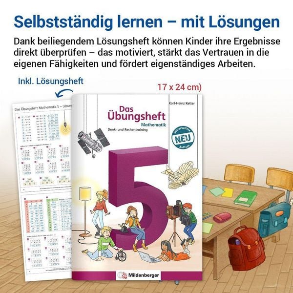 Produktbild: Das &Uuml;bungsheft Mathematik 5 &ndash; &Uuml;berarbeitete Neuauflage
