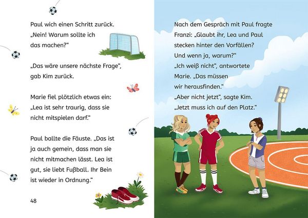 Produktbild: Die drei !!!, B&uuml;cherhelden 2. Klasse, Falsches Spiel beim Fu&szlig;ball