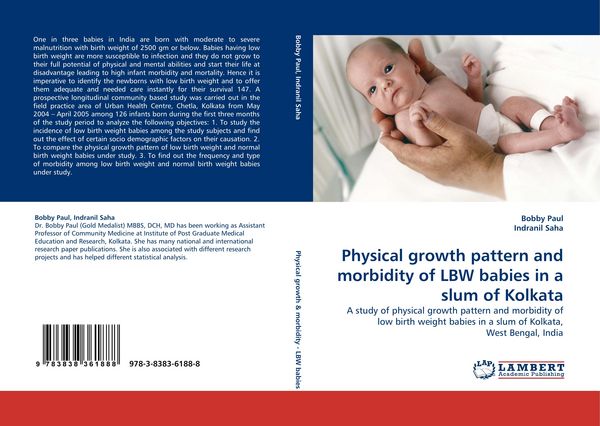 Produktbild: Physical growth pattern and morbidity of LBW babies in a slum of Kolkata
