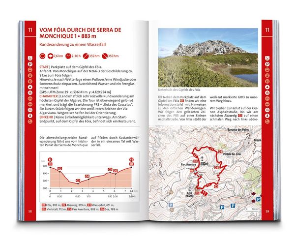 Produktbild: KOMPASS Wanderf&uuml;hrer Algarve mit Fernwanderweg Via Algarviana, 64 Touren / Etappen