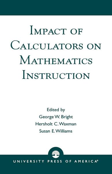 Produktbild: Impact of Calculators on Mathematics Instruction