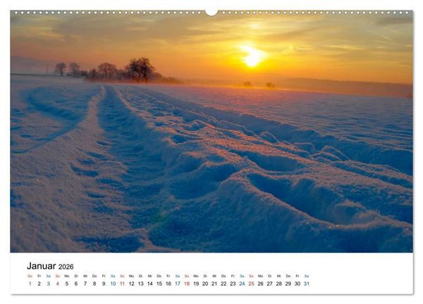 Produktbild: Felder und Wiesen (Wandkalender 2026 DIN A2 quer), CALVENDO Monatskalender