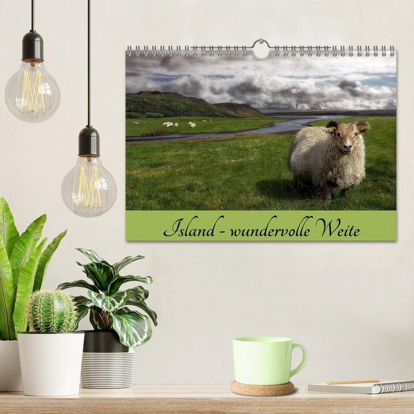 Produktbild: Island - wundervolle Weite (Wandkalender 2026 DIN A4 quer), CALVENDO Monatskalender