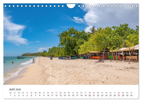 Produktbild: Bermuda - Eine Reise zu den Bermudainseln. (Wandkalender 2026 DIN A4 quer), CALVENDO Monatskalender