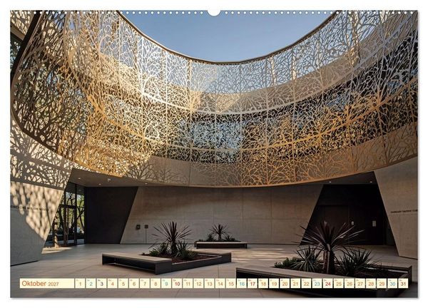 Produktbild: Architektur gegen Hitze - Licht. Schatten. Strukturen. Wasser (hochwertiger Premium Wandkalender 2027 DIN A2 quer), Kunstdruck in Hochglanz
