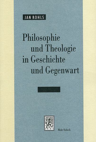Produktbild: Philosophie und Theologie in Geschichte und Gegenwart