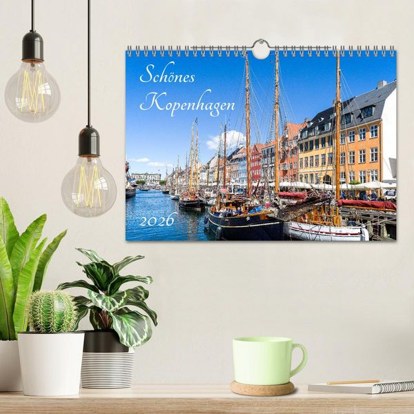 Produktbild: Sch&ouml;nes Kopenhagen (Wandkalender 2026 DIN A4 quer), CALVENDO Monatskalender