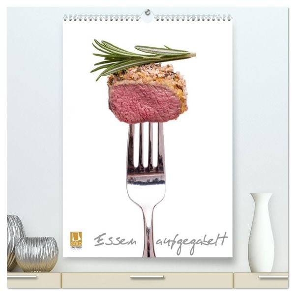 Produktbild: Essen aufgegabelt (hochwertiger Premium Wandkalender 2027 DIN A2 hoch), Kunstdruck in Hochglanz