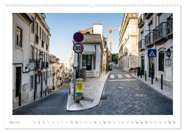 Produktbild: Lissabon - Alter macht sch&ouml;n (Wandkalender 2026 DIN A2 quer), CALVENDO Monatskalender