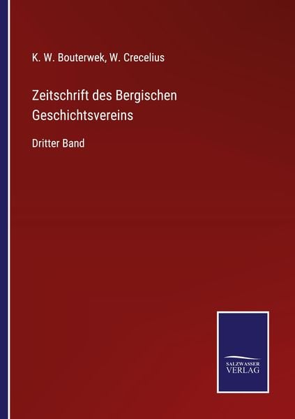 Zeitschrift Des Bergischen Geschichtsvereins - Buch | Thalia