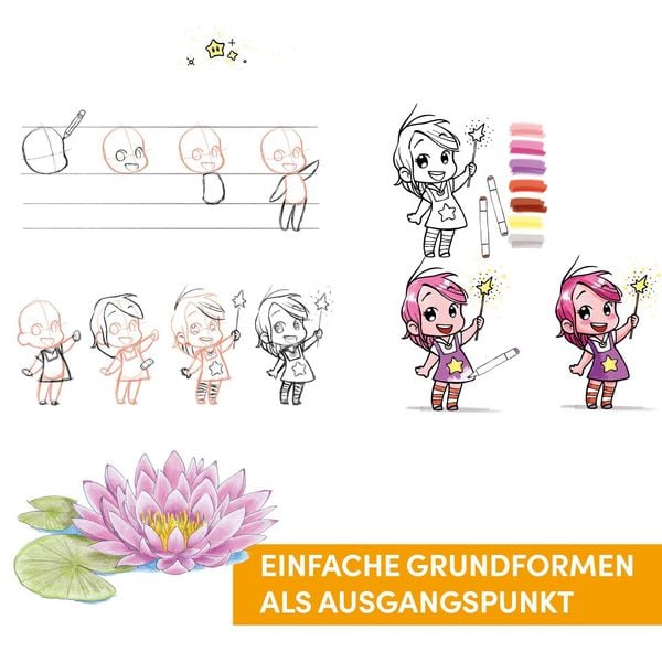 Produktbild: Die Kunst des Zeichnens 10 Steps - Die gro&szlig;e Sammlung