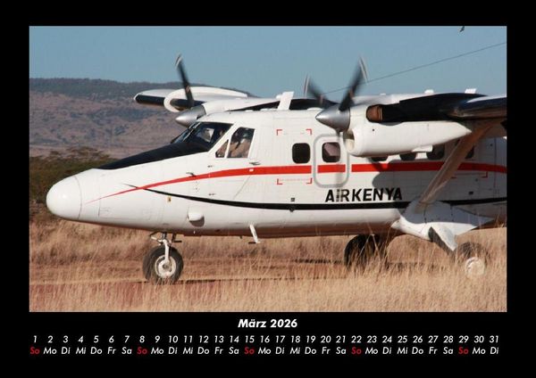 Produktbild: Flugzeuge 2026 Fotokalender DIN A3