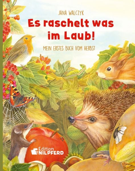 Es raschelt was im Laub, Gebundene Ausgabe von Jana Walczyk, G&G Verlag, Kinder- und Jugendbuch, 978-3-7074-5299-0