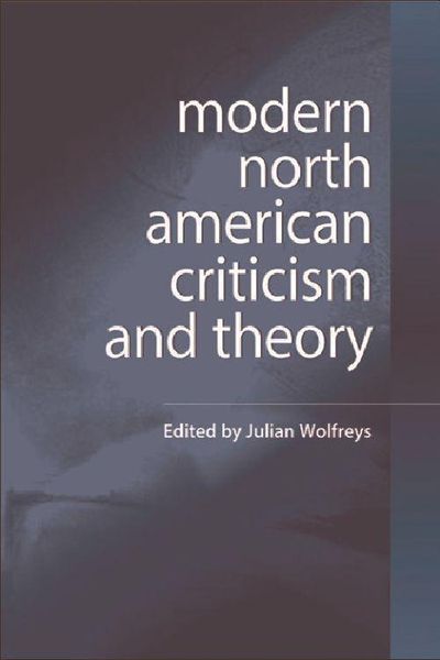 Produktbild: Modern North American Criticism and Theory