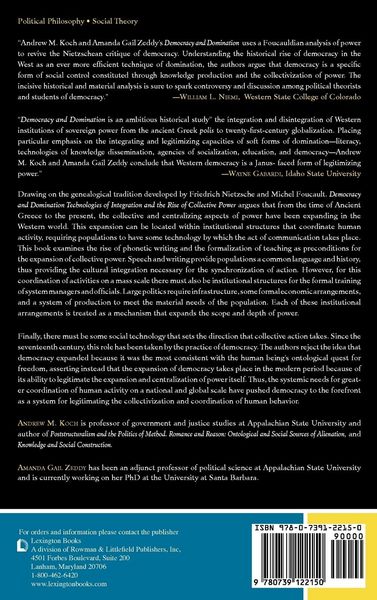 Produktbild: Democracy and Domination