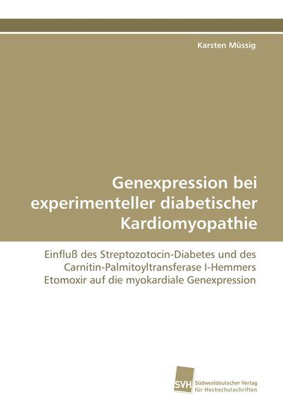 Produktbild: Genexpression bei experimenteller diabetischer Kardiomyopathie