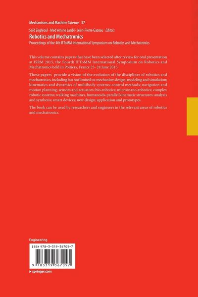 Produktbild: Robotics and Mechatronics