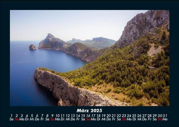 Produktbild: Landschaftskalender 2025 Fotokalender DIN A5