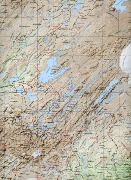 Produktbild: Island 1 : 300 000. Hochlandkarte