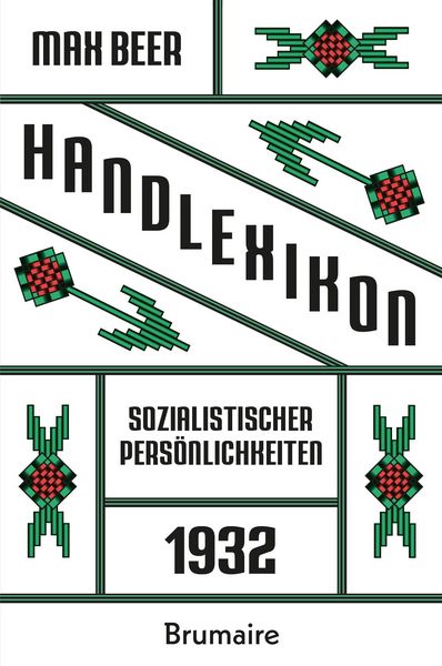 Produktbild: Handlexikon sozialistischer Pers&ouml;nlichkeiten 1932