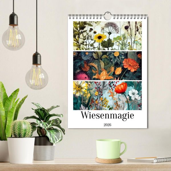 Produktbild: Wiesenmagie (Wandkalender 2026 DIN A4 hoch), CALVENDO Monatskalender