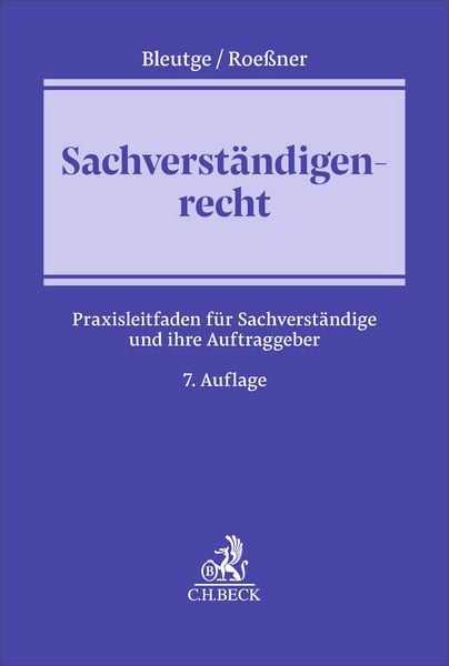 Produktbild: Sachverst&auml;ndigenrecht