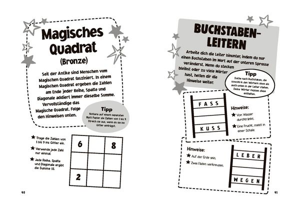 Produktbild: Ziemlich clever! &Uuml;ber 100 R&auml;tsel f&uuml;r schlaue K&ouml;pfe. Ab 8 Jahren