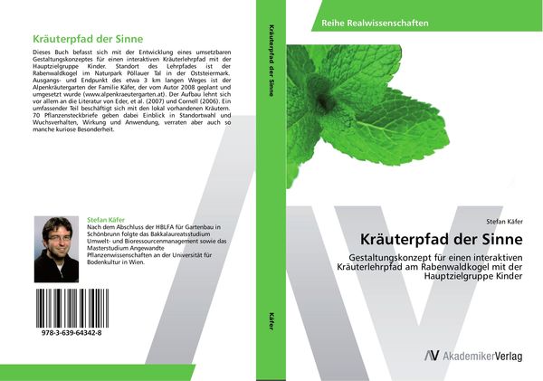 Kräuterpfad der Sinne, Taschenbuch von Stefan Käfer, AV Akademikerverlag, 9783639643428