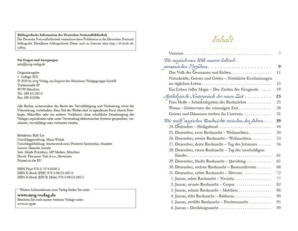 Produktbild: Geheimnisvolle Rauhn&auml;chte