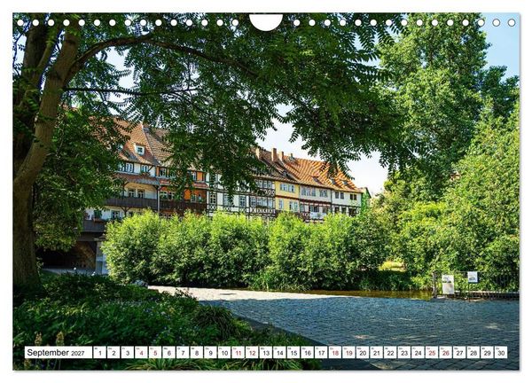 Produktbild: Erfurt - Stadt meines Herzens (Wandkalender 2027 DIN A4 quer), CALVENDO Monatskalender
