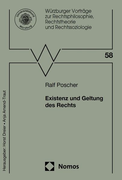 Produktbild: Existenz und Geltung des Rechts