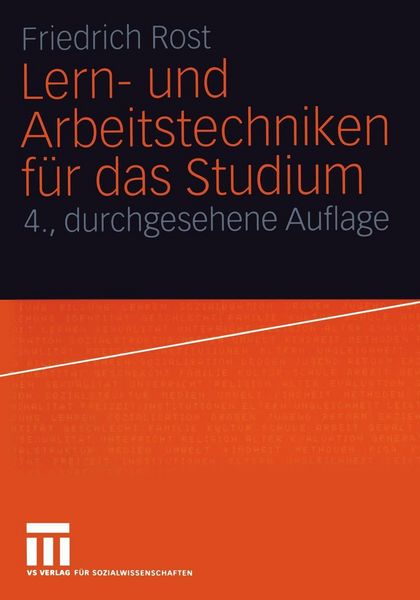 Produktbild: Lern- und Arbeitstechniken f&uuml;r das Studium