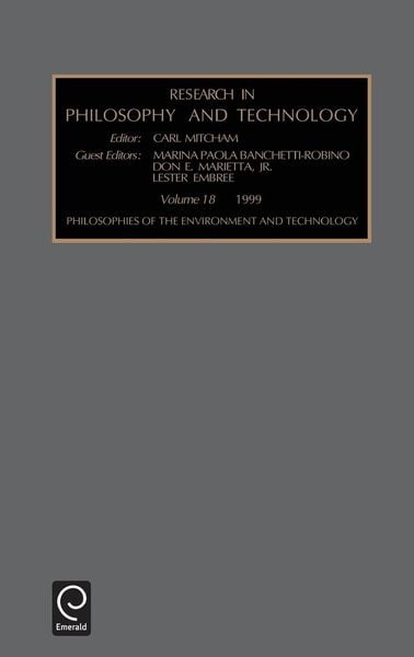 Produktbild: Philosophies of the Environment and Technology