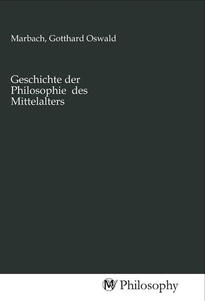 Produktbild: Geschichte der Philosophie des Mittelalters