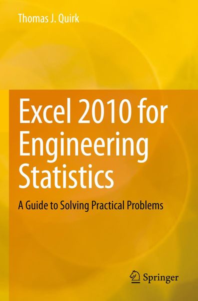 Produktbild: Excel 2010 for Engineering Statistics